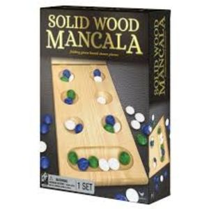 Cardinal Games Solid Wood Folding Mancala